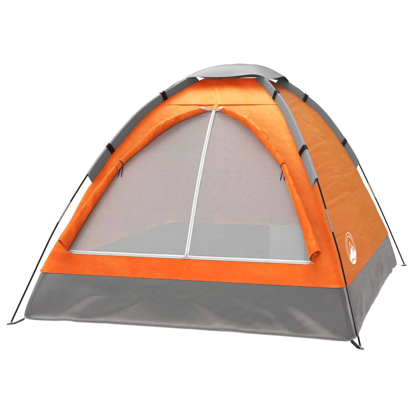 Portable 2 Person Backpacking Tent Lightweight Design With Rain Fly and Storage Bag Easy Setup for Hiking Camping Activity