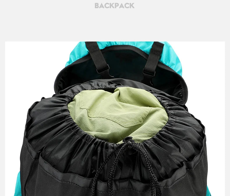 90L Waterproof Hiking Camping Backpack Trekking Bag Rucksack Large Capacity Travel Outdoor Sports Bags Camping Equipment Unisex