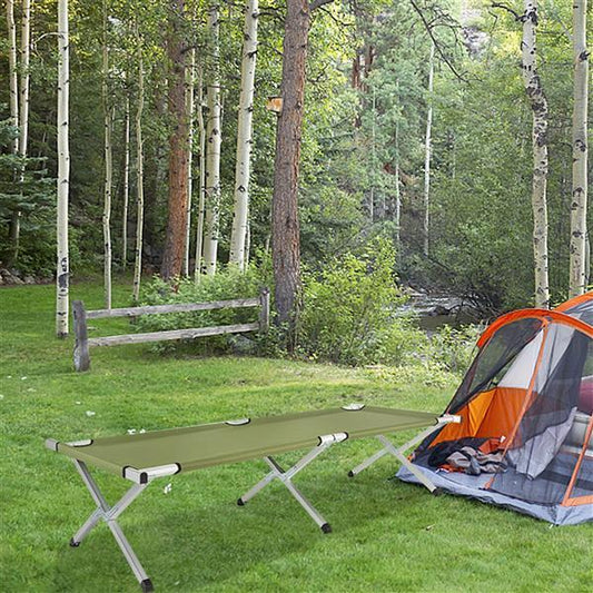Camping Cot RHB-03A Marching Bed Army Green